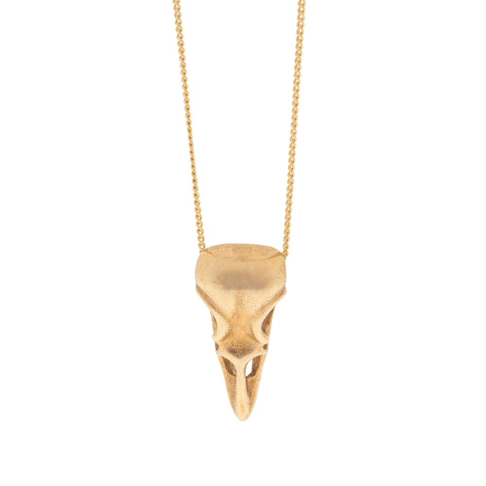 Raven Skull Necklace Ioanna Liberta