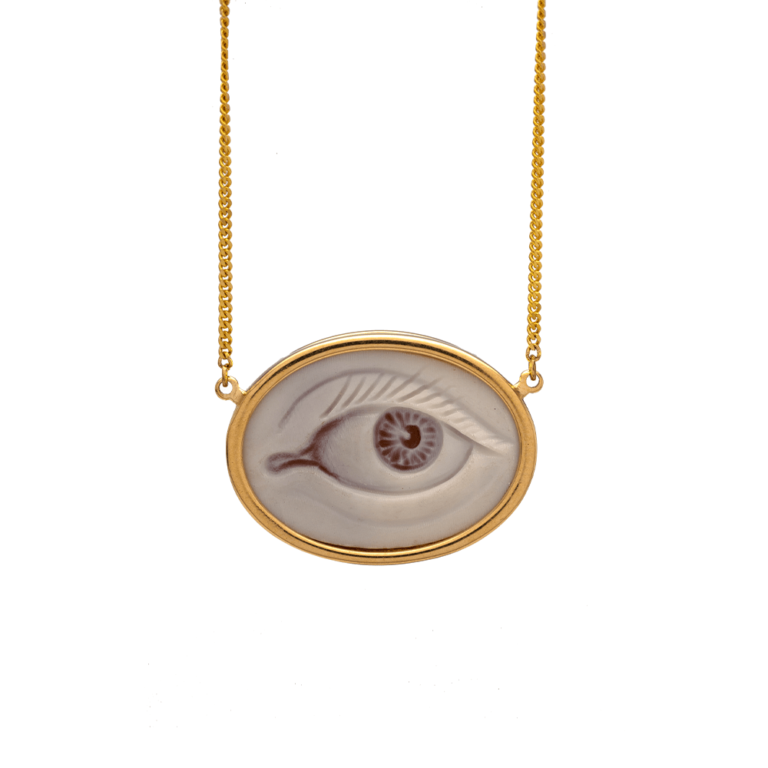 Don’t Look Back Eye – Big Necklace