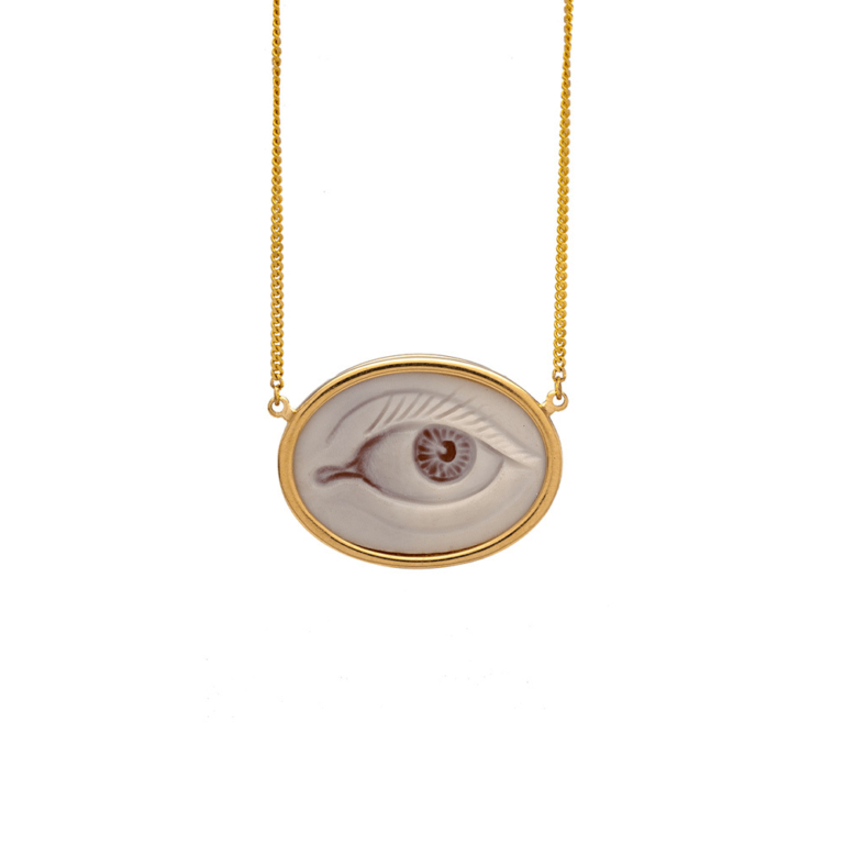 Don’t Look Back Eye – Big Necklace