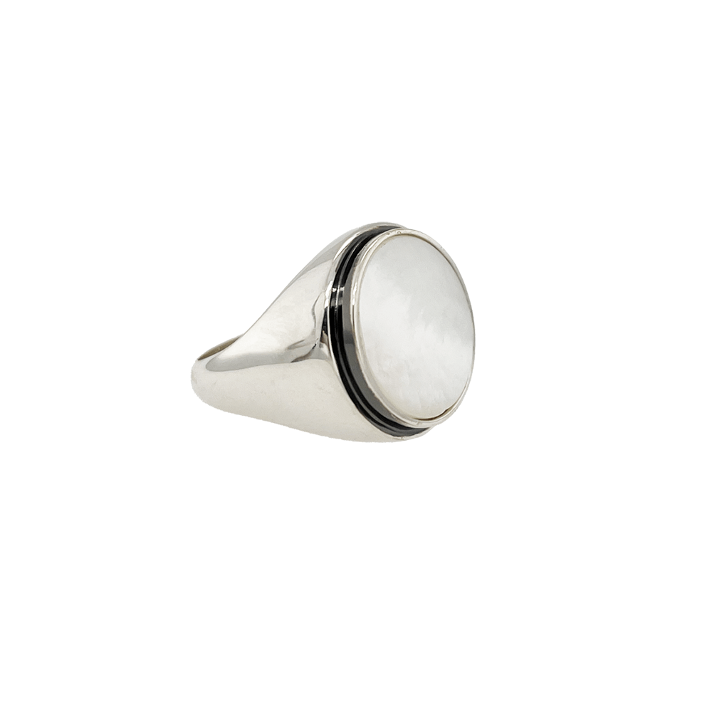 white ivory ring ioanna liberta