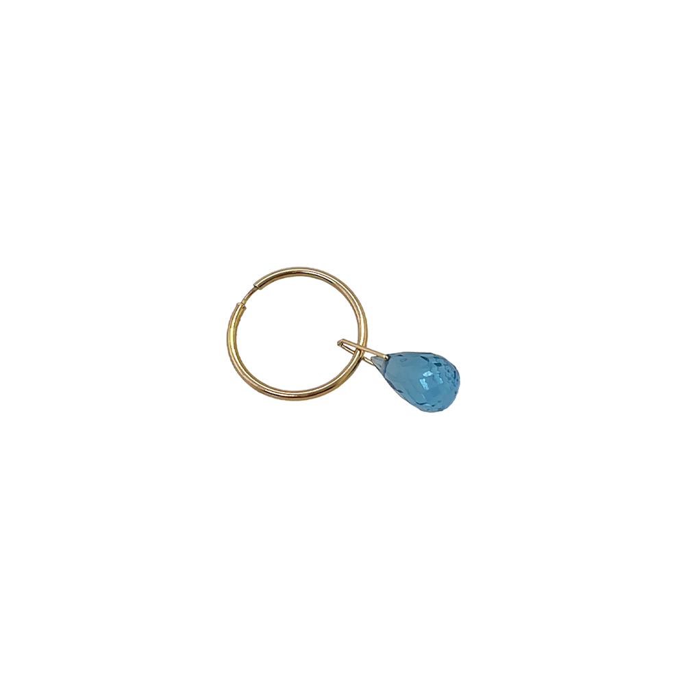 blue topaz earring ioanna liberta