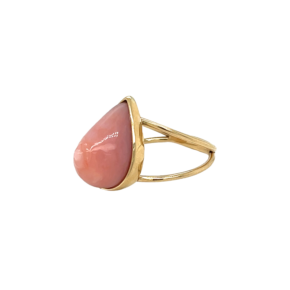 Breast opal ring