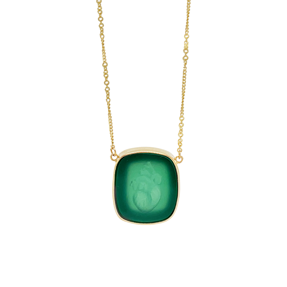 green onyx heart ioanna liberta