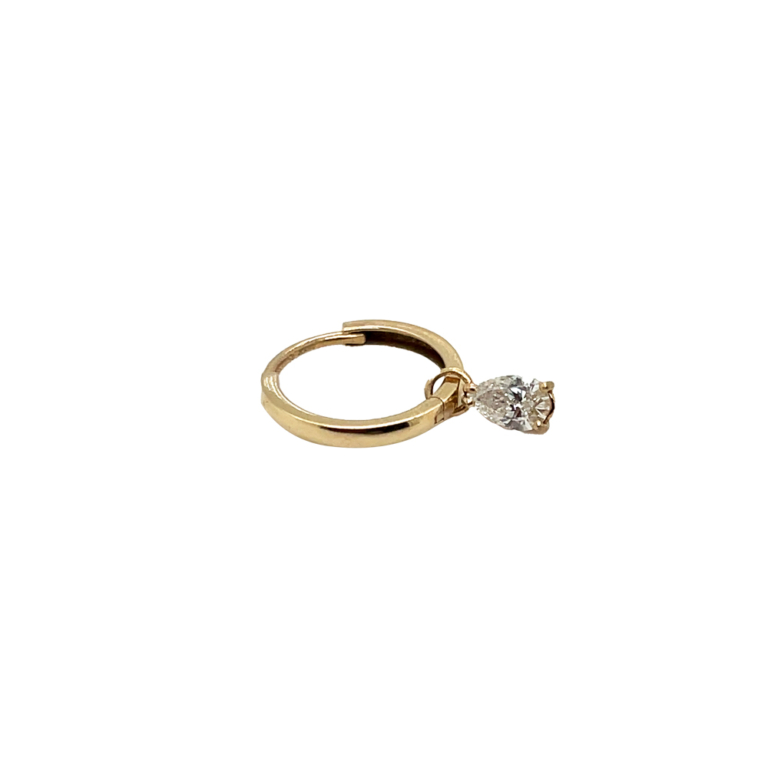 Diamond Drop Earring