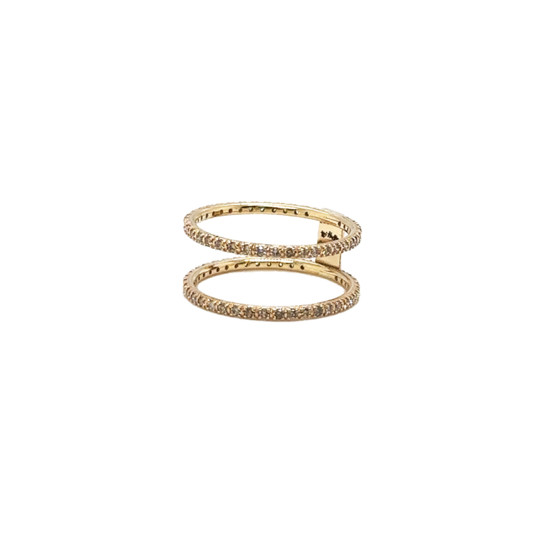 Champagne double ring