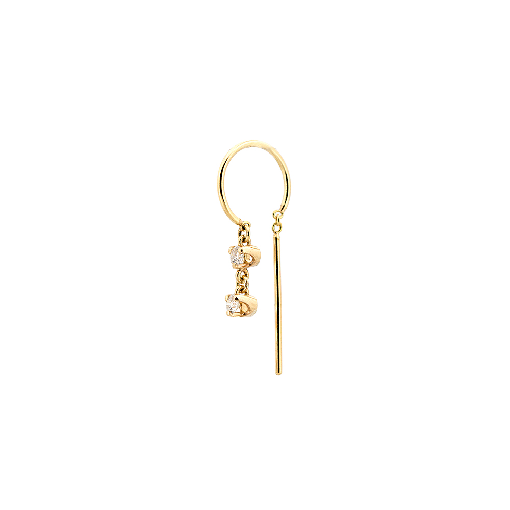 Double Diamond Drop Baby Chime by J&G
